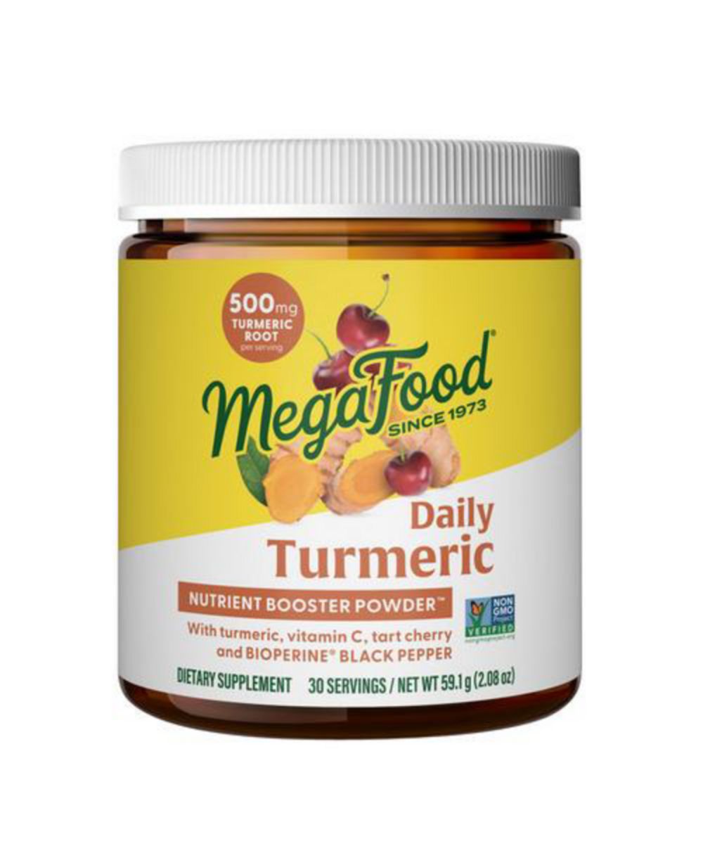 MegaFood Daily Turmeric Nutrient Booster Powder, 2.08 Oz