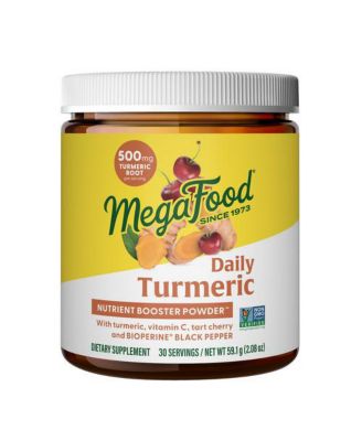 MegaFood Daily Turmeric Nutrient Booster Powder, 2.08 Oz