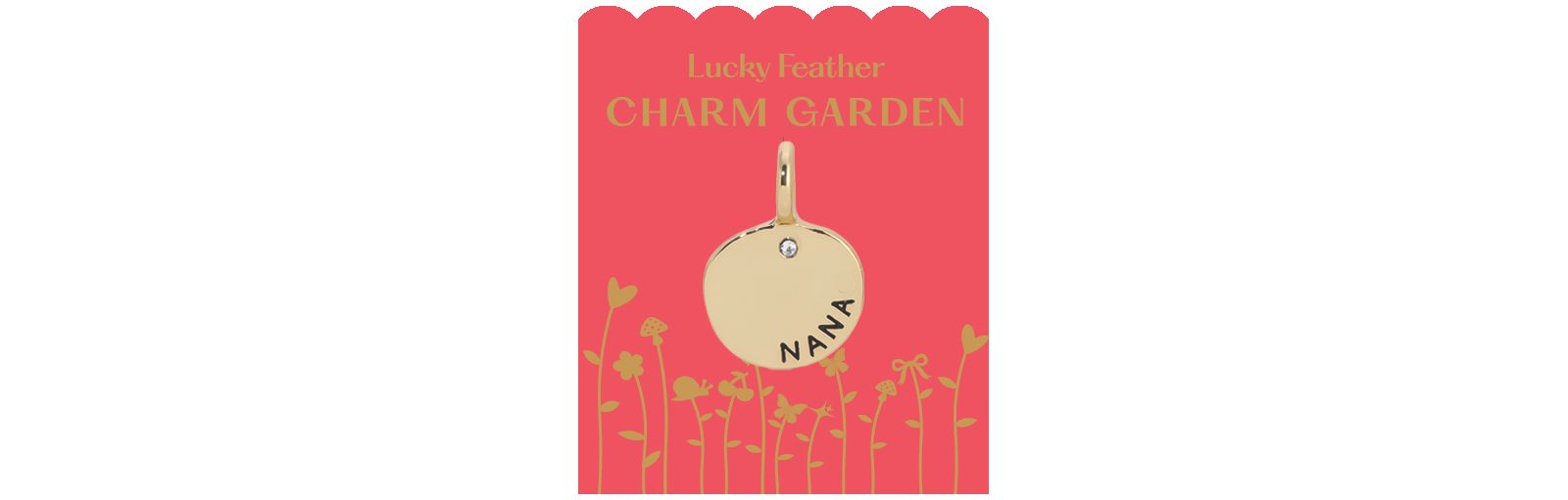 Подвеска Lucky Feather Charm Garden - Nana