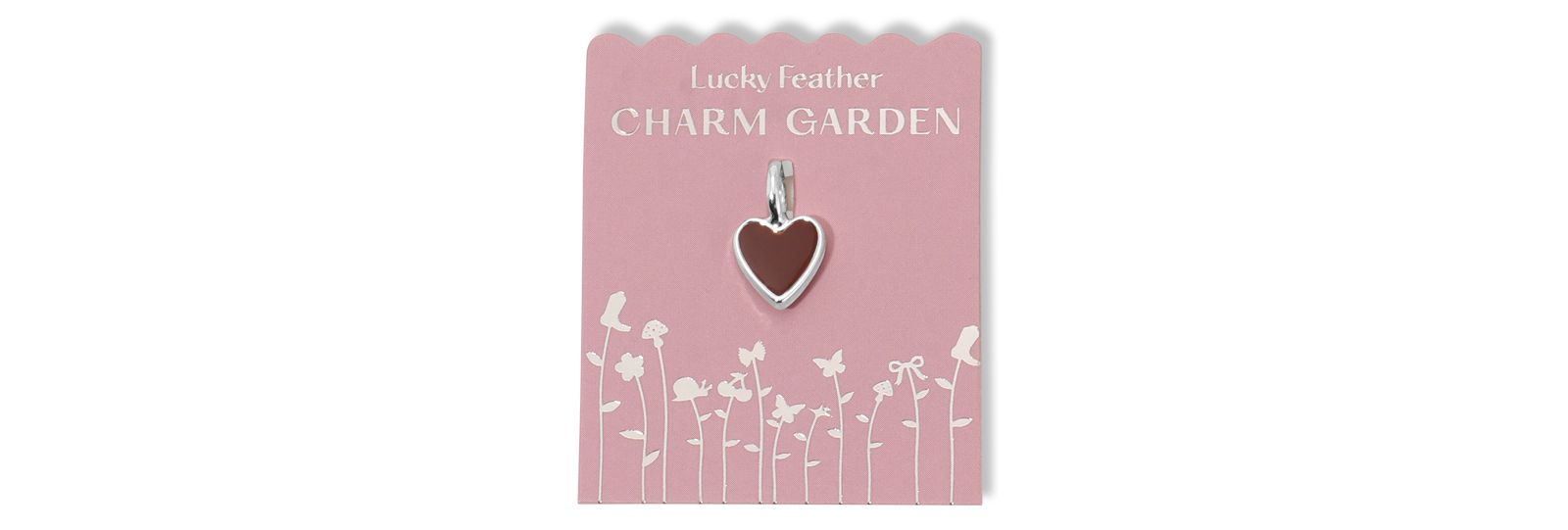 Садовый шарм Lucky Feather Charm Garden - Heart