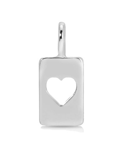 Lucky Feather Charm Garden - - LOVE - Cut out heart