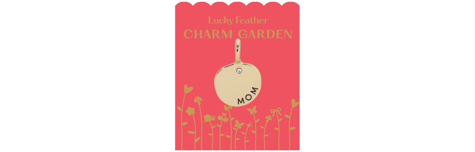 Украшение Lucky Feather Charm Garden Mom