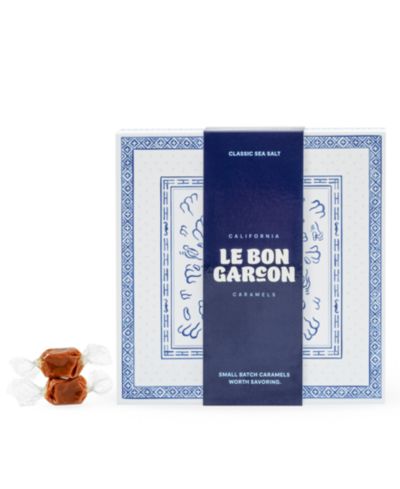 Коробка классических карамелей Le Bon Garcon с морской солью, 6 oz.