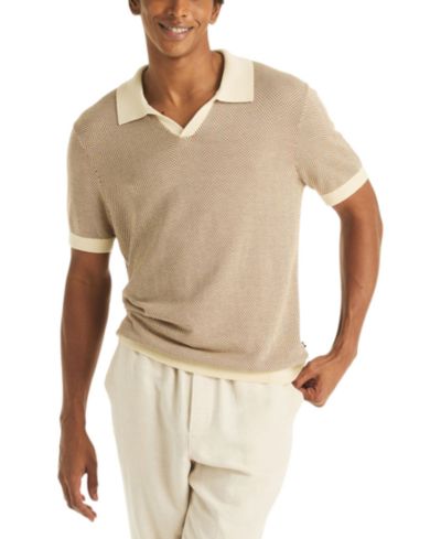 Мужской свитер Nautica Classic-Fit с ребристым воротником