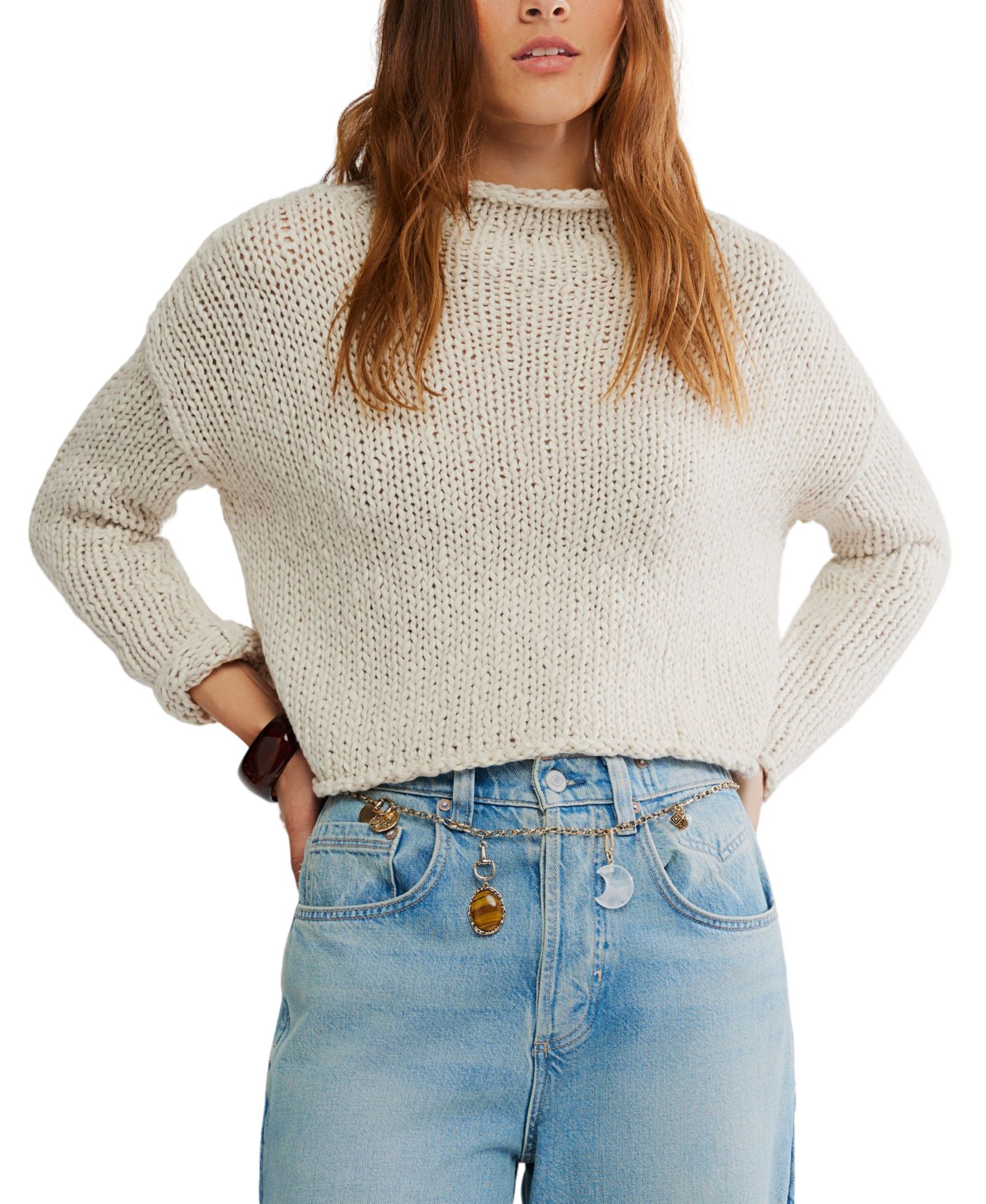 Женский свитер Free People Opal Crew Neck