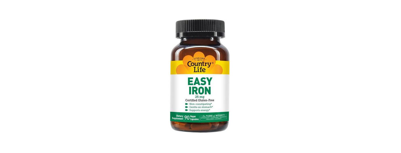 Country Life Easy Iron, 90 капсул