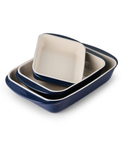 Tramontina Mae Porcelain Enameled 3-Pc. Bakeware Set