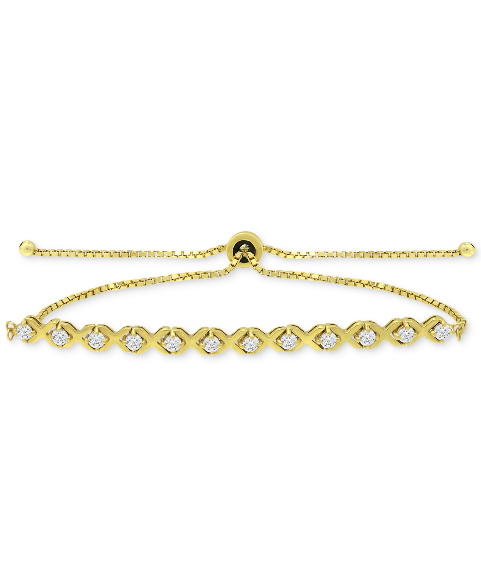 Браслет Giani Bernini Cubic Zirconia XO Bolo