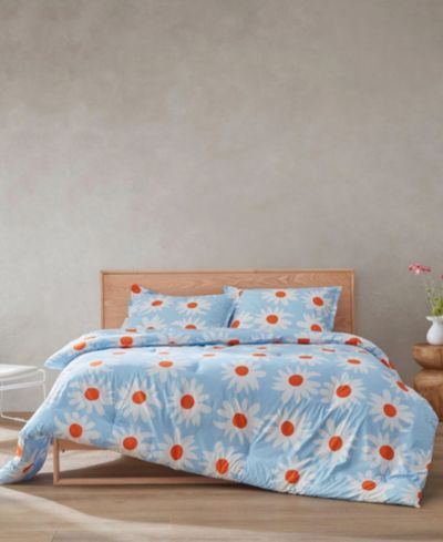 Marimekko Rakastaa Ei Rakasta Cotton 3-Pc. Duvet Cover Set, King