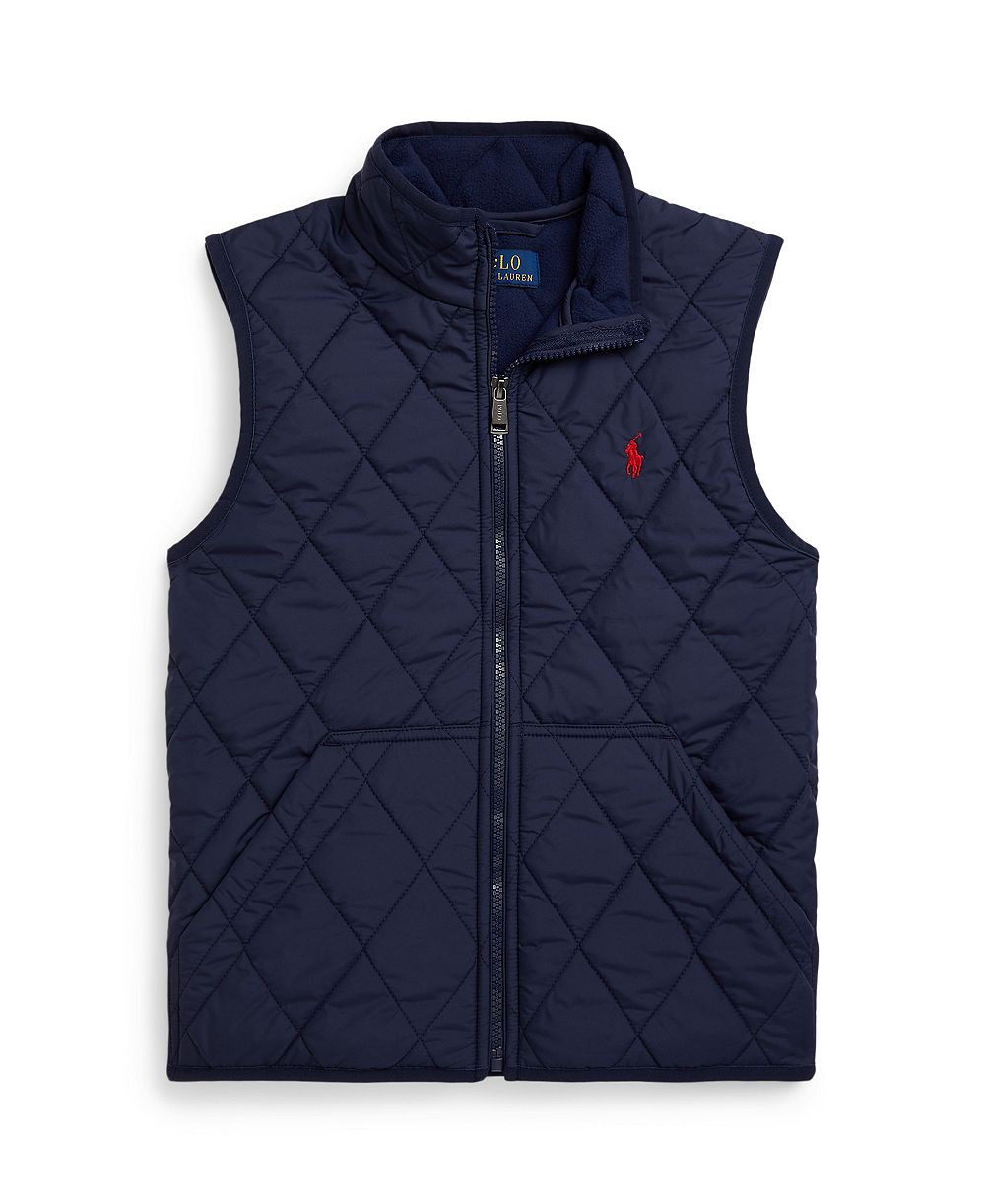 Polo Ralph Lauren Big Boys Fleece-Lined Quilted Vest