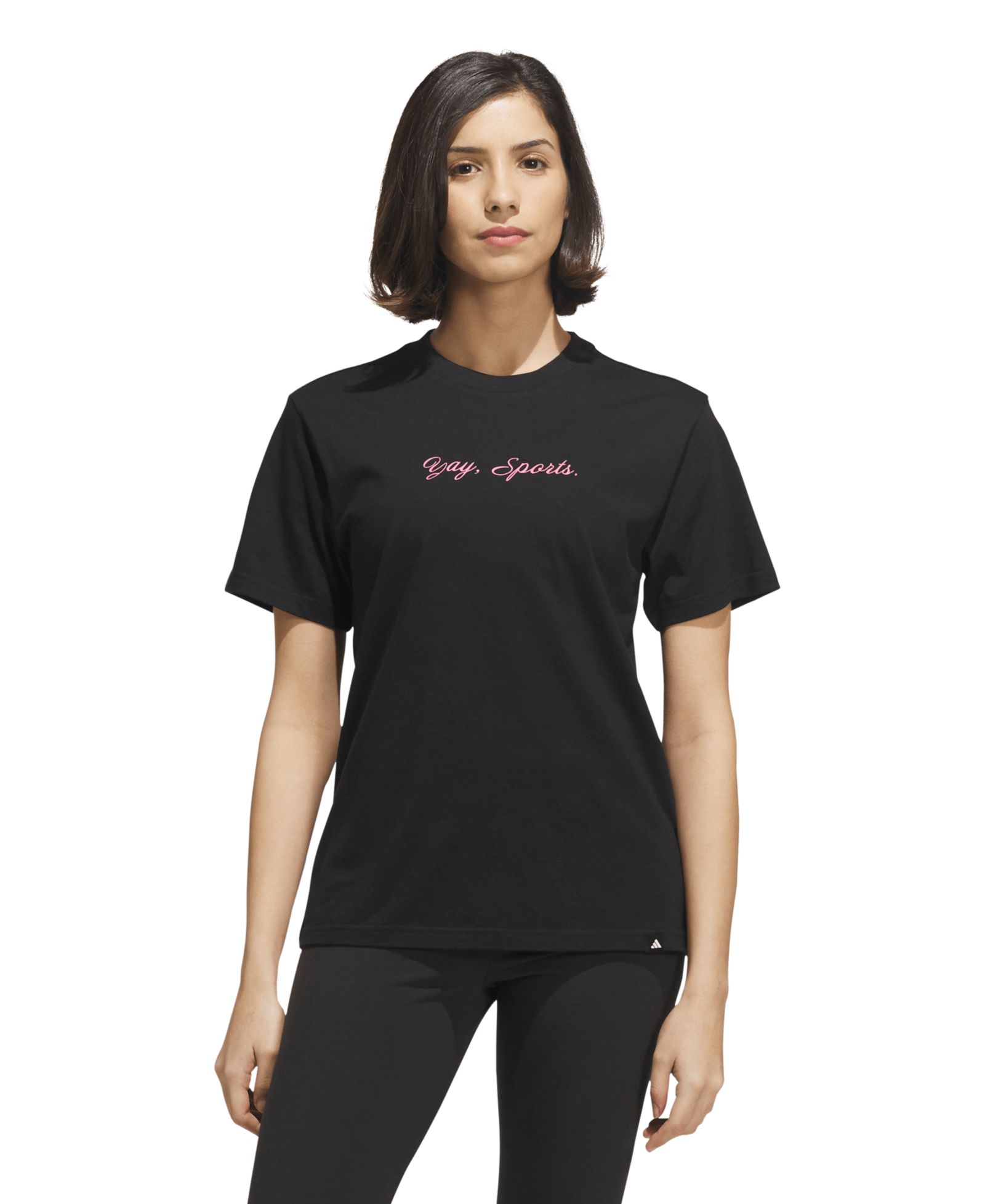 Футболка adidas Women's Sports Graphic Crewneck Cotton
