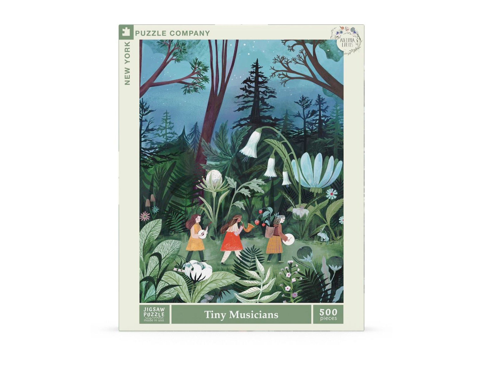 Пазл New York Puzzle Company Tiny Musicians 500 Piece