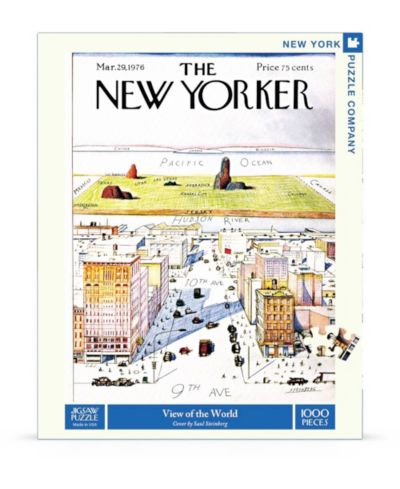 Пазл New York Puzzle Company View of the World, 1000 деталей