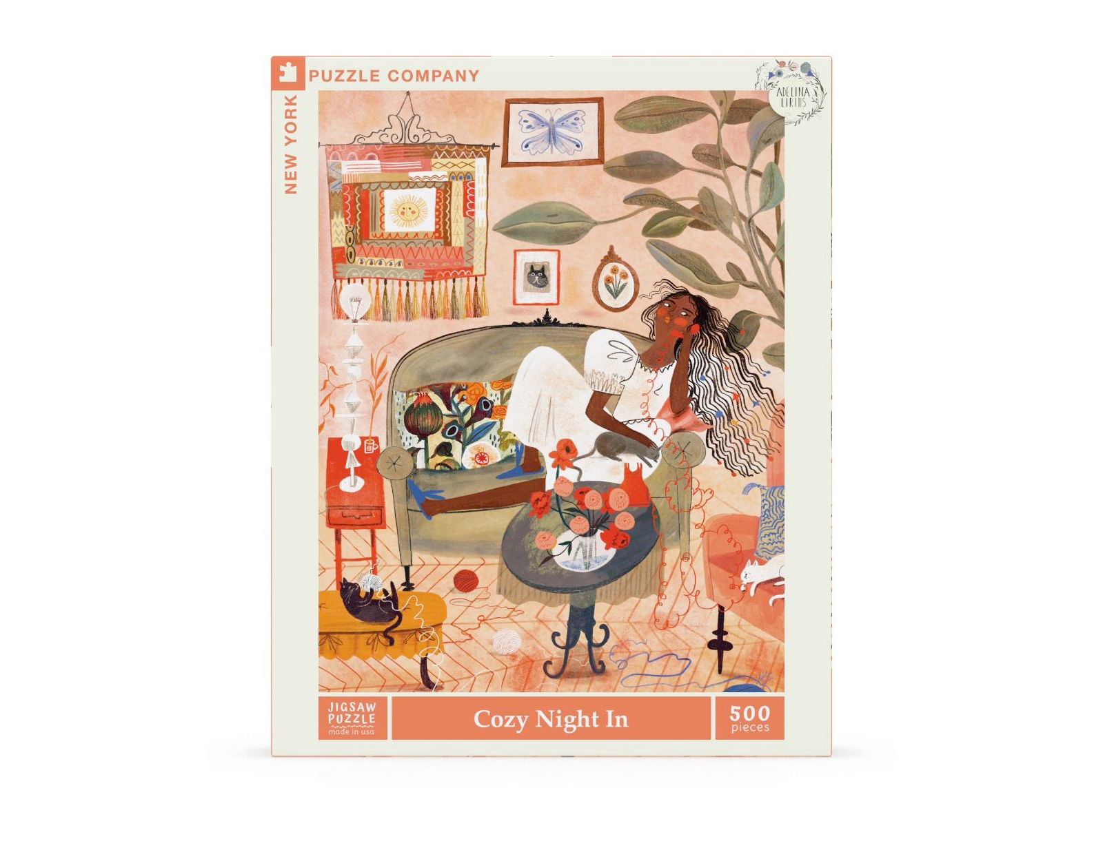 Пазл New York Puzzle Company Cozy Night In 500 Piece