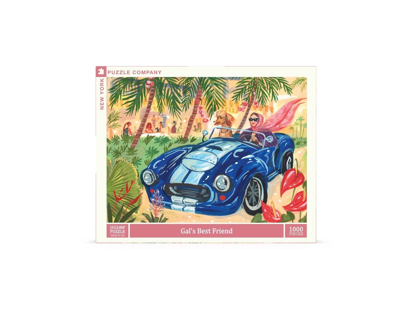 New York Puzzle Company пазл Gal's Best Friend 1000 деталей
