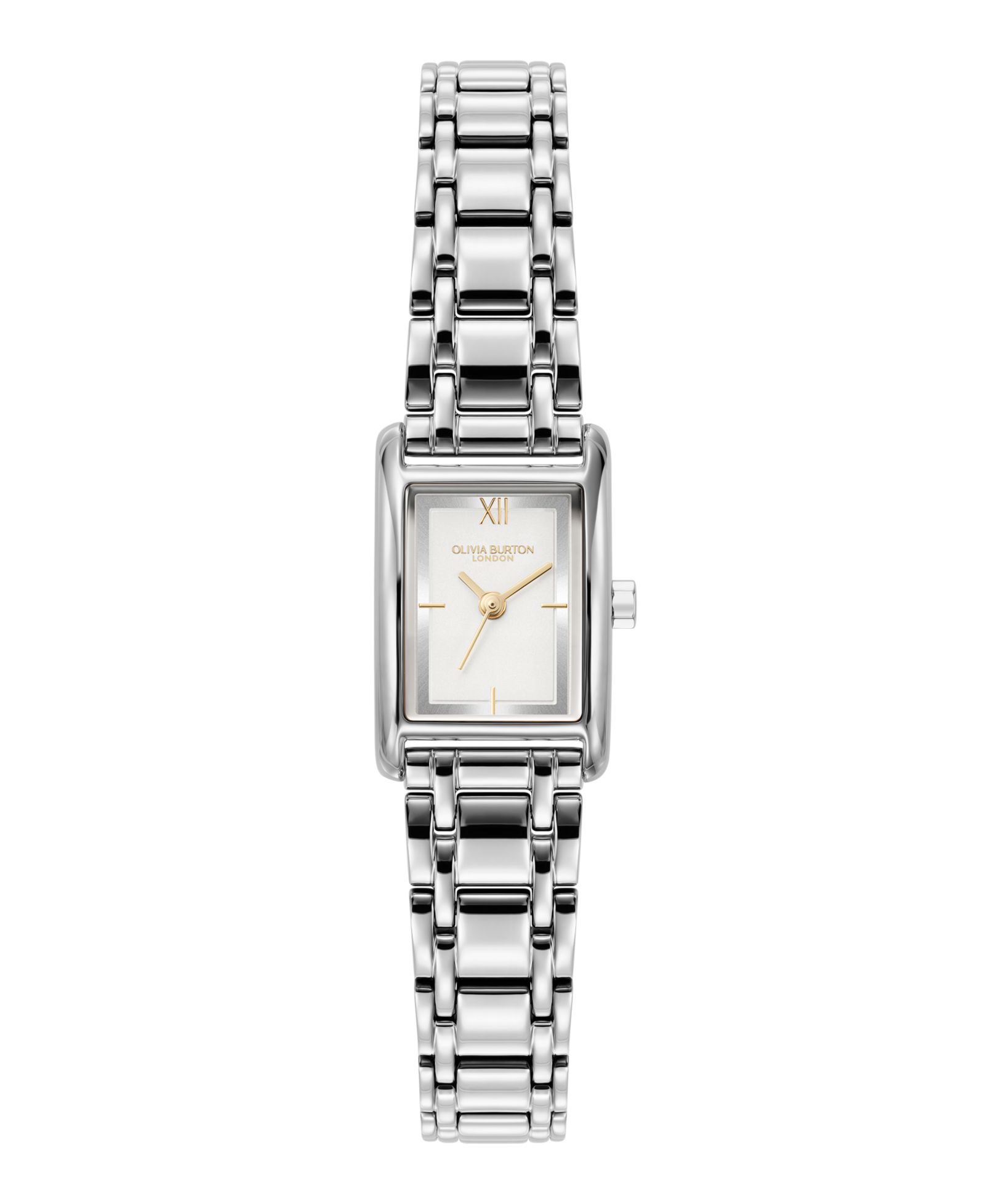Olivia Burton Женские мини-часы Grove Silver Tone Stainless Steel, 16mm