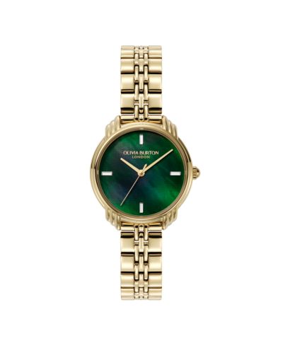 Olivia Burton Женские наручные часы Art Deco 2.0 Gold Tone Stainless Steel 30mm