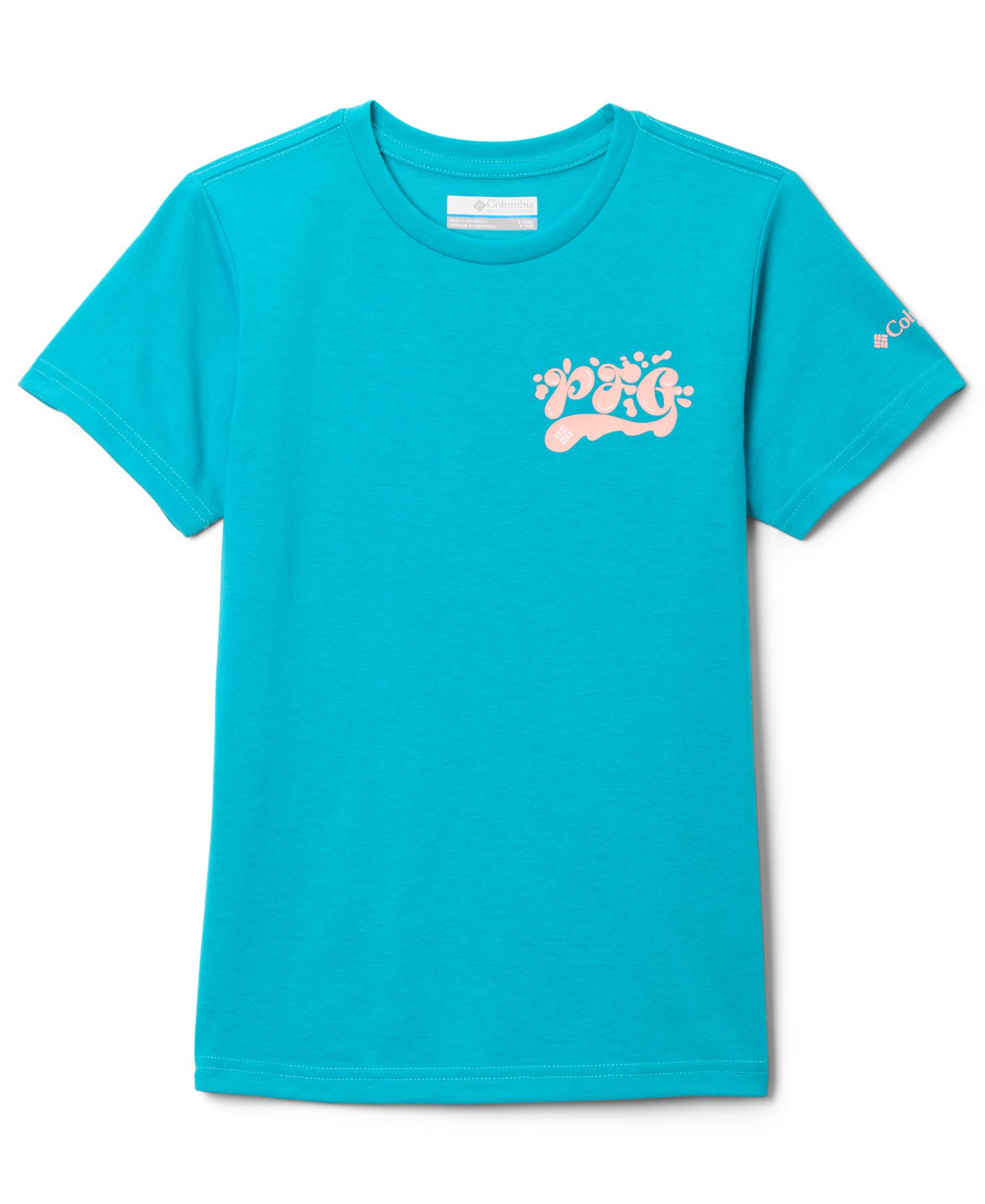 Columbia Big Girls' 7-16 Palm Waves Short-Sleeve T-Shirt