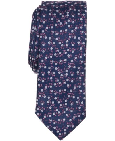 Bar III Men's Sutherland Floral Tie, Macy's Exclusive