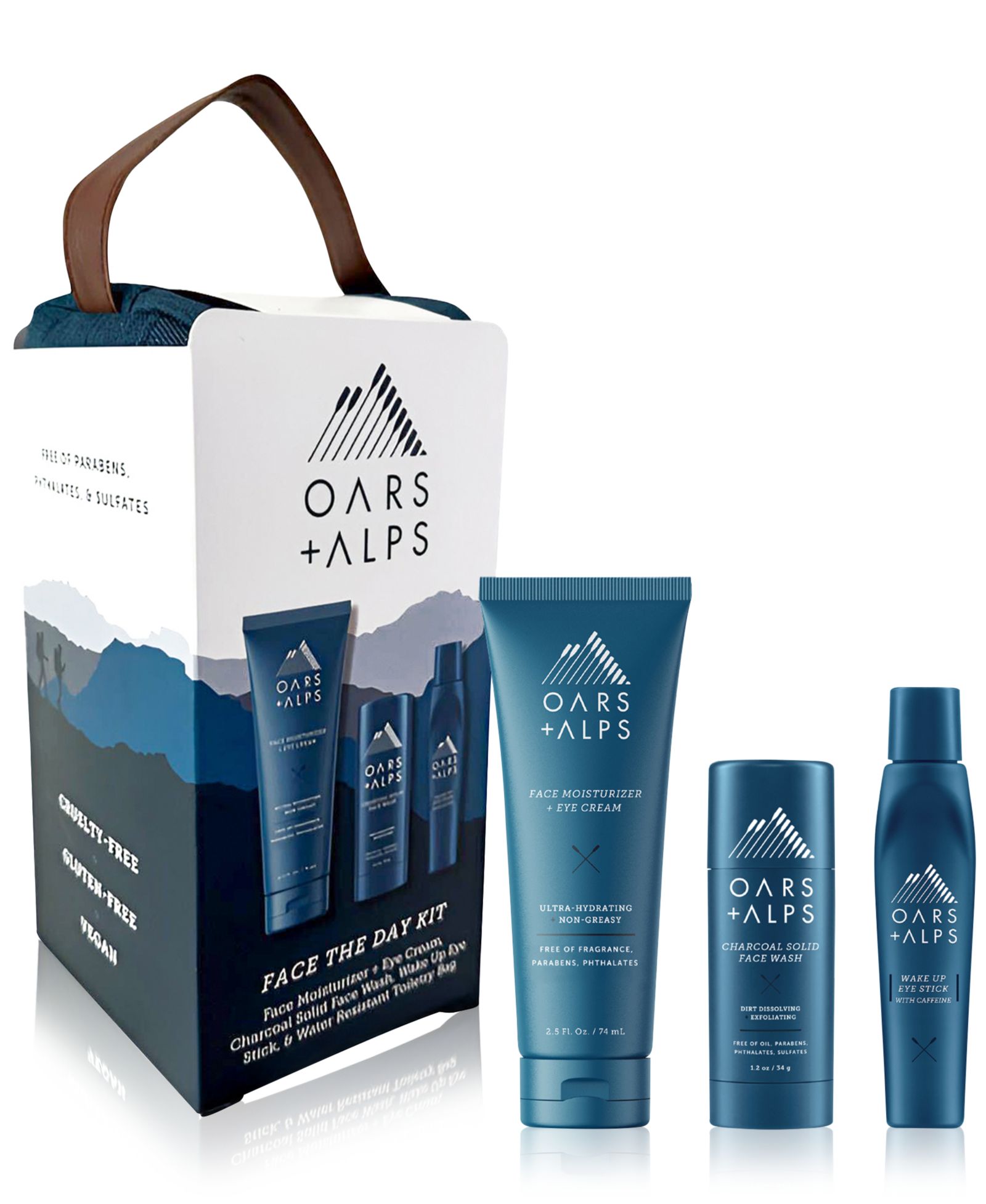 Oars + Alps 3-Pc. Face The Day Gift Set