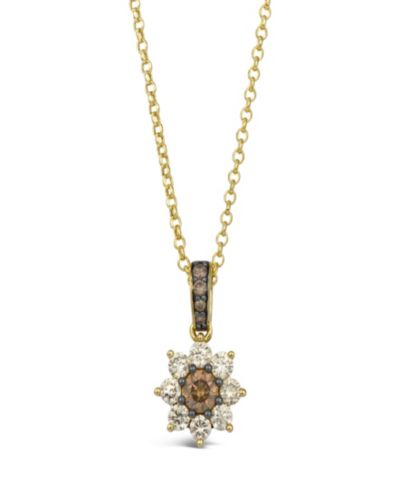 Подвеска-ожерелье Le Vian Diamonds (7/8 ct. t.w.) в 14k Honey Gold