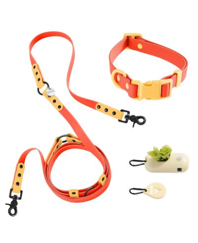 Dark orange/light orange
