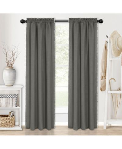 Шторы Kate Aurora Hamptons Coastal Living Textured Semi Sheer