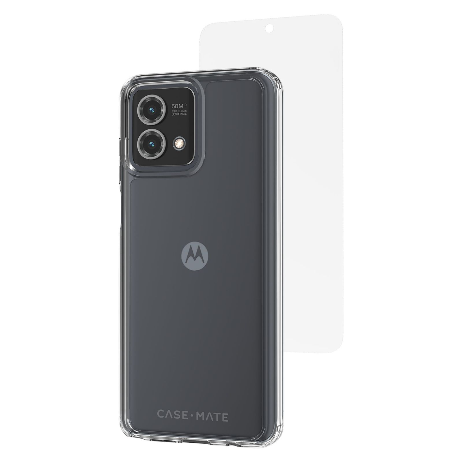 Защитный чехол Case-Mate и защитное стекло для Motorola Moto G Stylus 5G (2023)