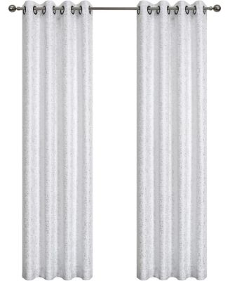 Шторы Kate Aurora 2 Piece Metallic Sparkle Thermal Grommet Blackout Curtain Panels