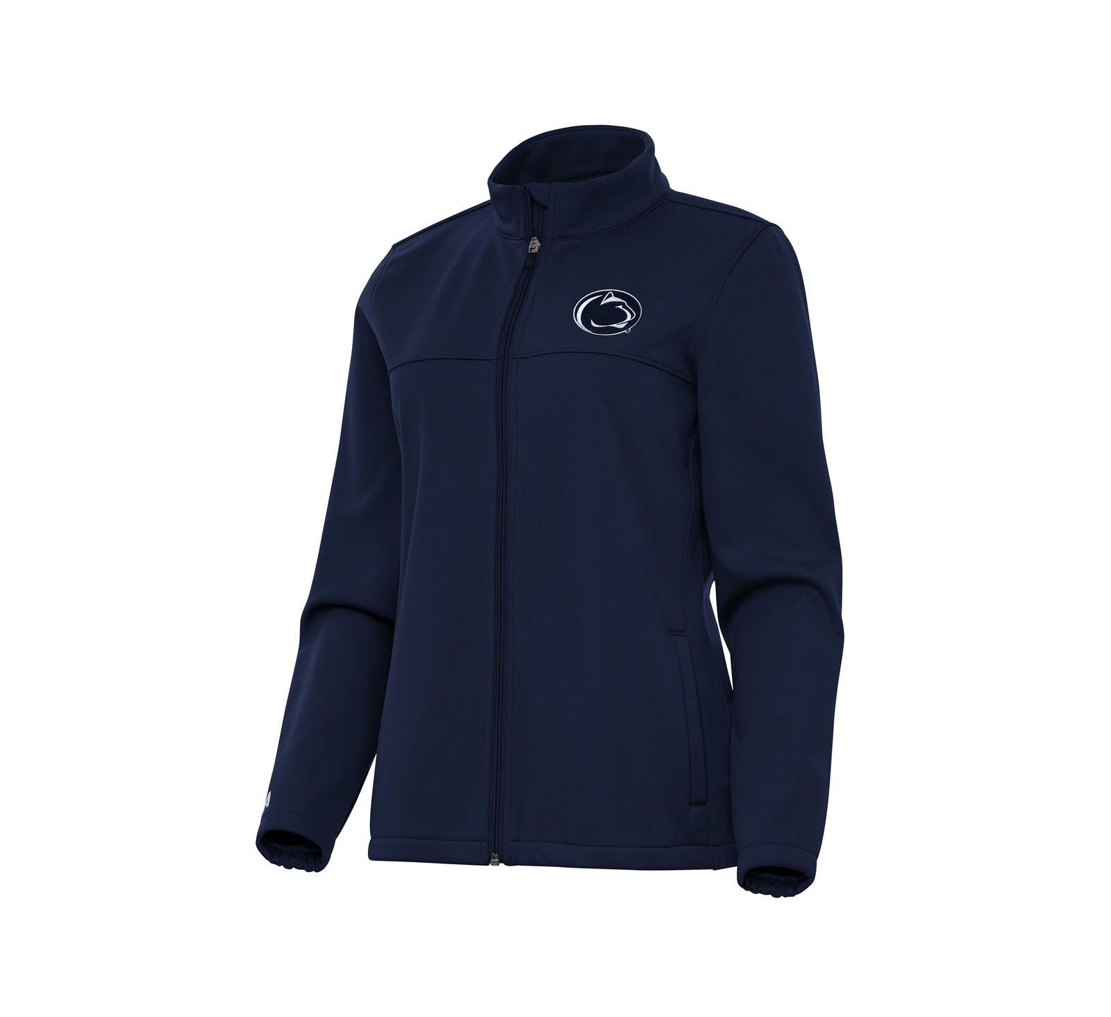 Antigua Women's Navy Penn State Nittany Lions Links 2 Full-Zip Golf Jacket