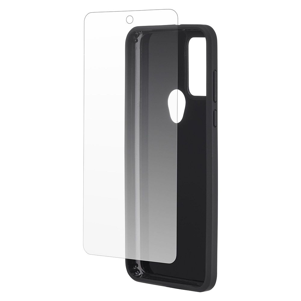 Защитный комплект Case-Mate: противоударный чехол и защитное стекло для Motorola Moto G Play (2023)