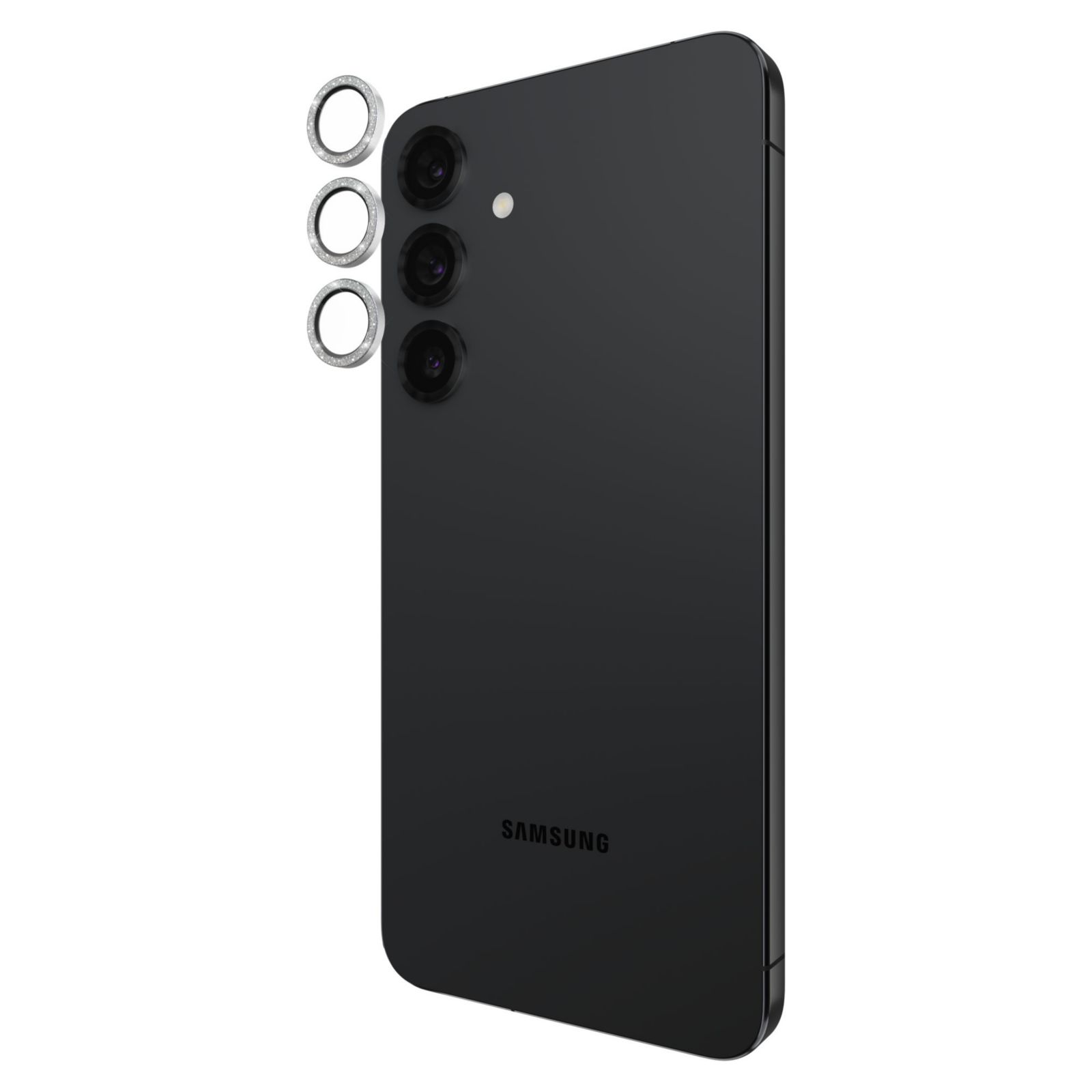 Case-Mate защитное стекло для камеры Samsung Galaxy S 2025, алюминиевое кольцо, Medium