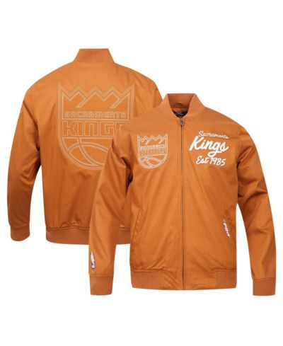 Pro Standard Men's Brown Sacramento Kings Paint The City Full-Zip Jacket