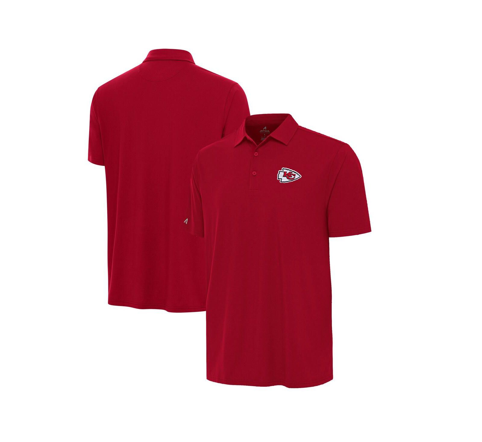 Antigua Men's Red Kansas City Chiefs Era Polo Shirt