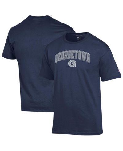 Champion Men's Navy Georgetown Hoyas Arch Over Logo T-Shirt