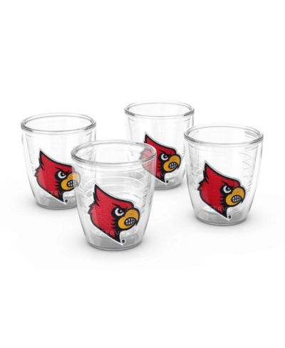 Набор стаканов Tervis Louisville Cardinals 4-Pack 12oz. Emblem