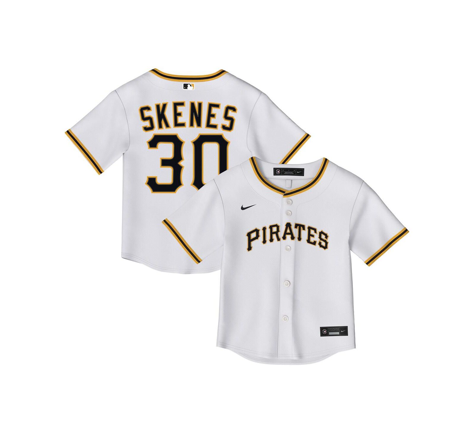 Детская джерси Nike Paul Skenes White Pittsburgh Pirates Home Replica 2.0 Player