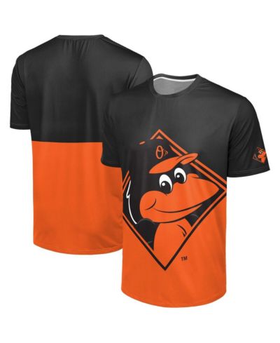 Мужская футболка FOCO Baltimore Orioles Big Logo Mascot Black/Orange