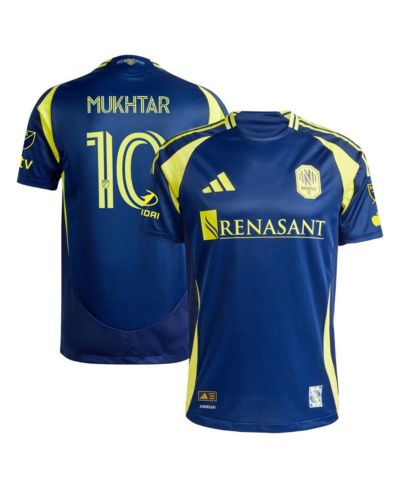 Adidas Men's Hany Mukhtar Navy Nashville SC 2025 The Heart of Nashville Kit Authentic Player Jersey