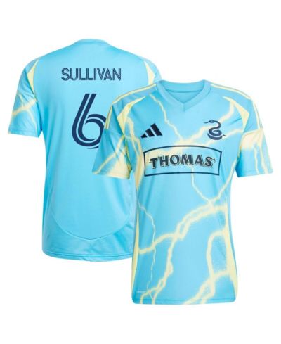 Adidas Men's Cavan Sullivan Blue Philadelphia Union 2025 The Voltage Kit Replica Player Jersey