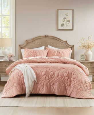 Madison Park комплект стеганого одеяла Elise Floral, 3 предмета, King