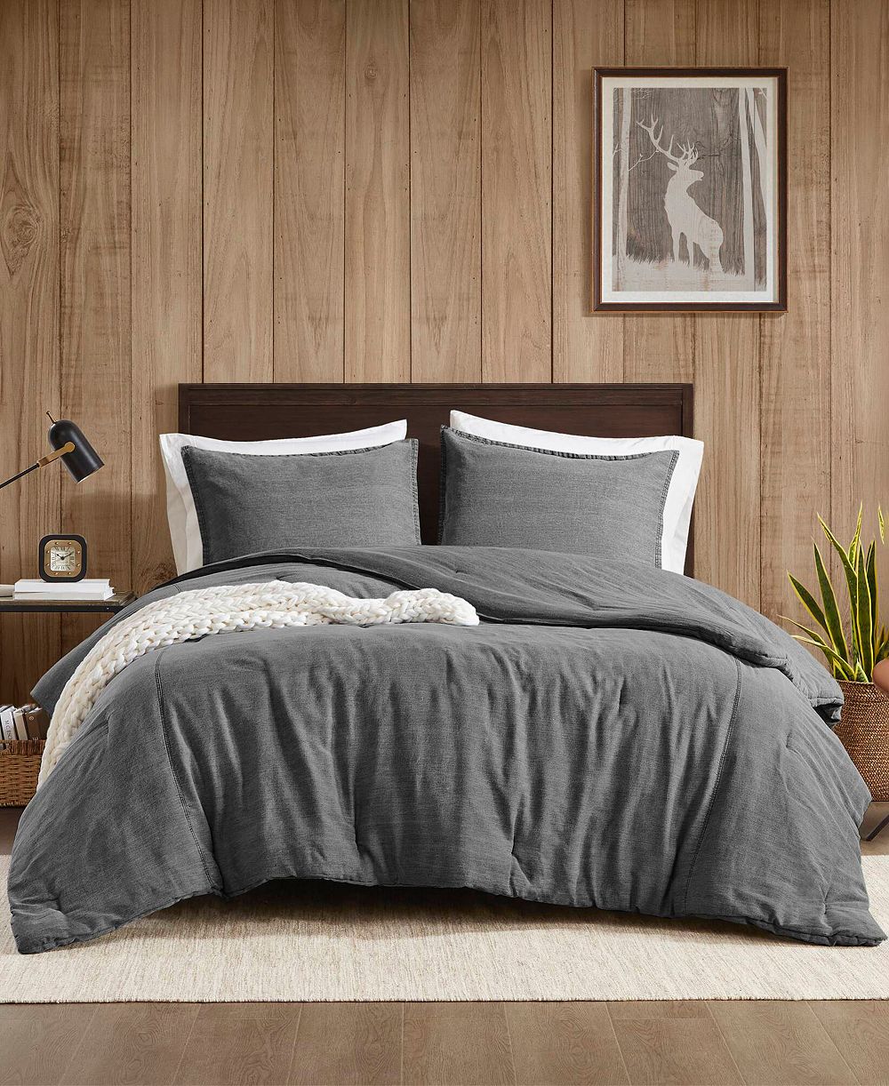 Woolrich Mckenzie Twill Washed 2-Pc. Comforter Set, Twin/Twin XL