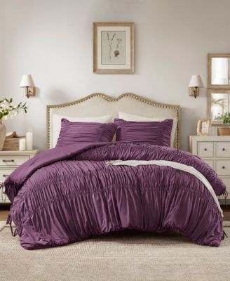 510 Design Mia Ruched 2-Pc. Comforter Set, Twin/Twin XL