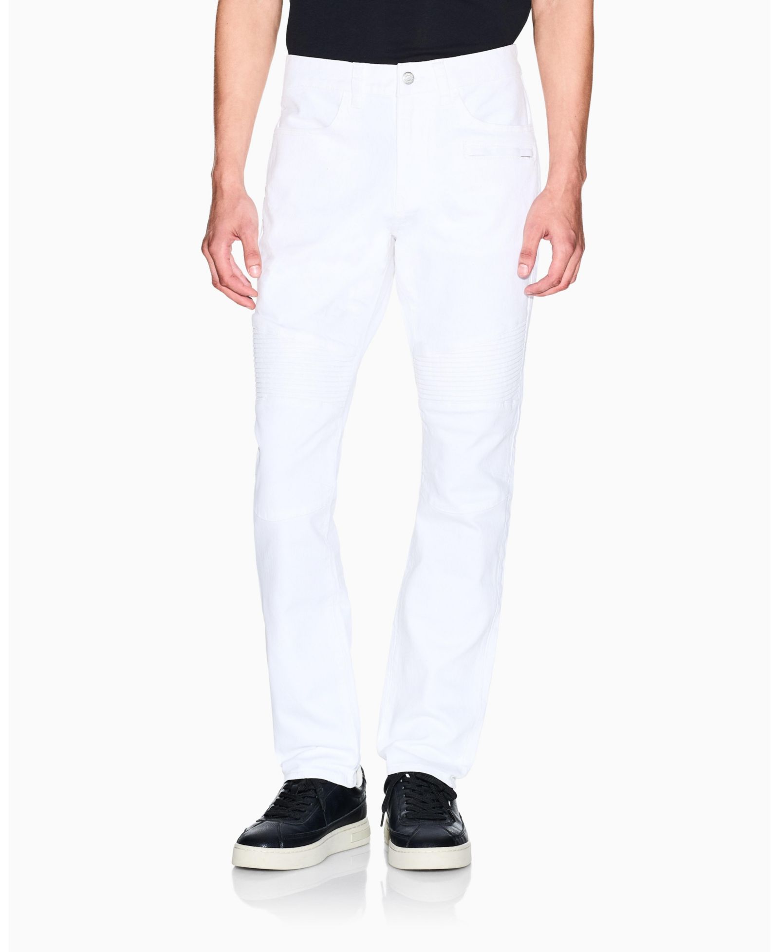 A|X Armani Exchange Men's Skinny Biker Denim Jeans