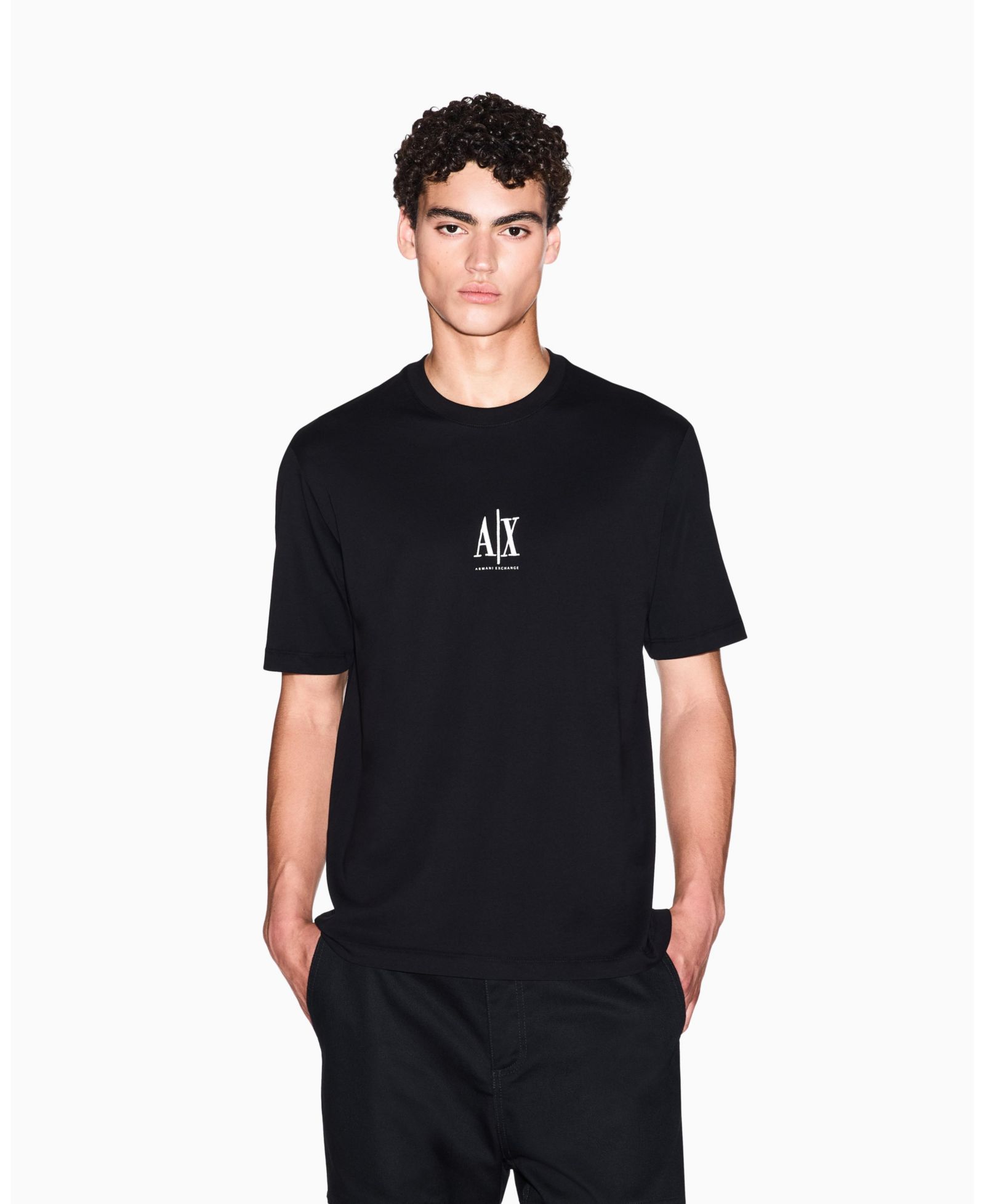 A|X Armani Exchange Men's Small Icon Logo T-Shirt