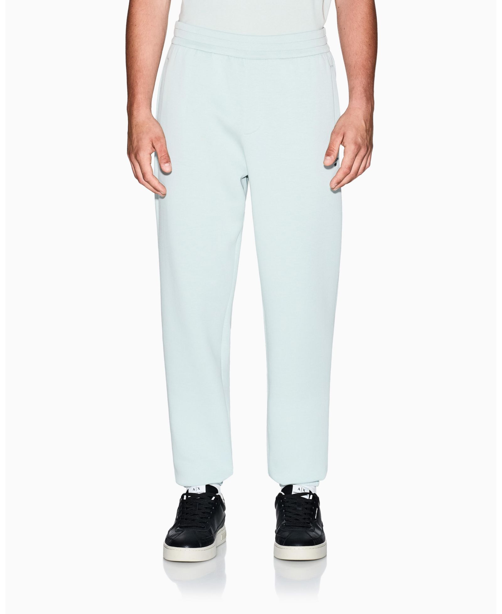 A|X Armani Exchange Men's Scrunch Bottom Fleece Jogger