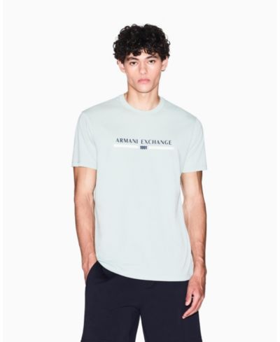 A|X Armani Exchange Мужская футболка с графическим принтом в центре груди
