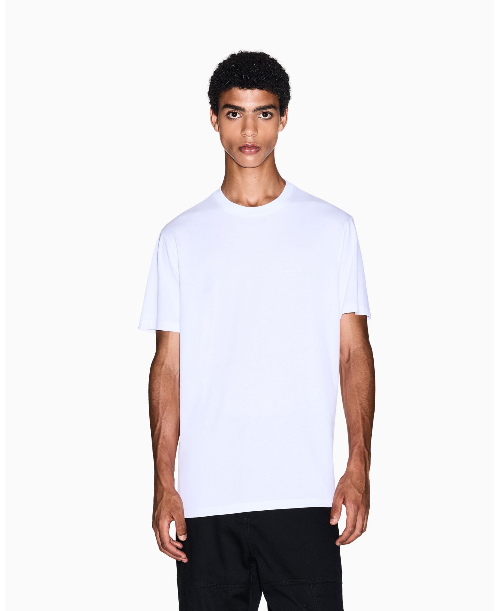 A|X Armani Exchange Men's Milan NY Top Chest Graphic T-Shirt