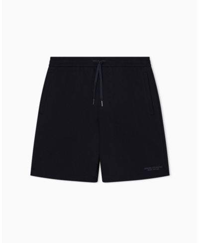 A|X Armani Exchange Men's Milan NY Fleece Shorts