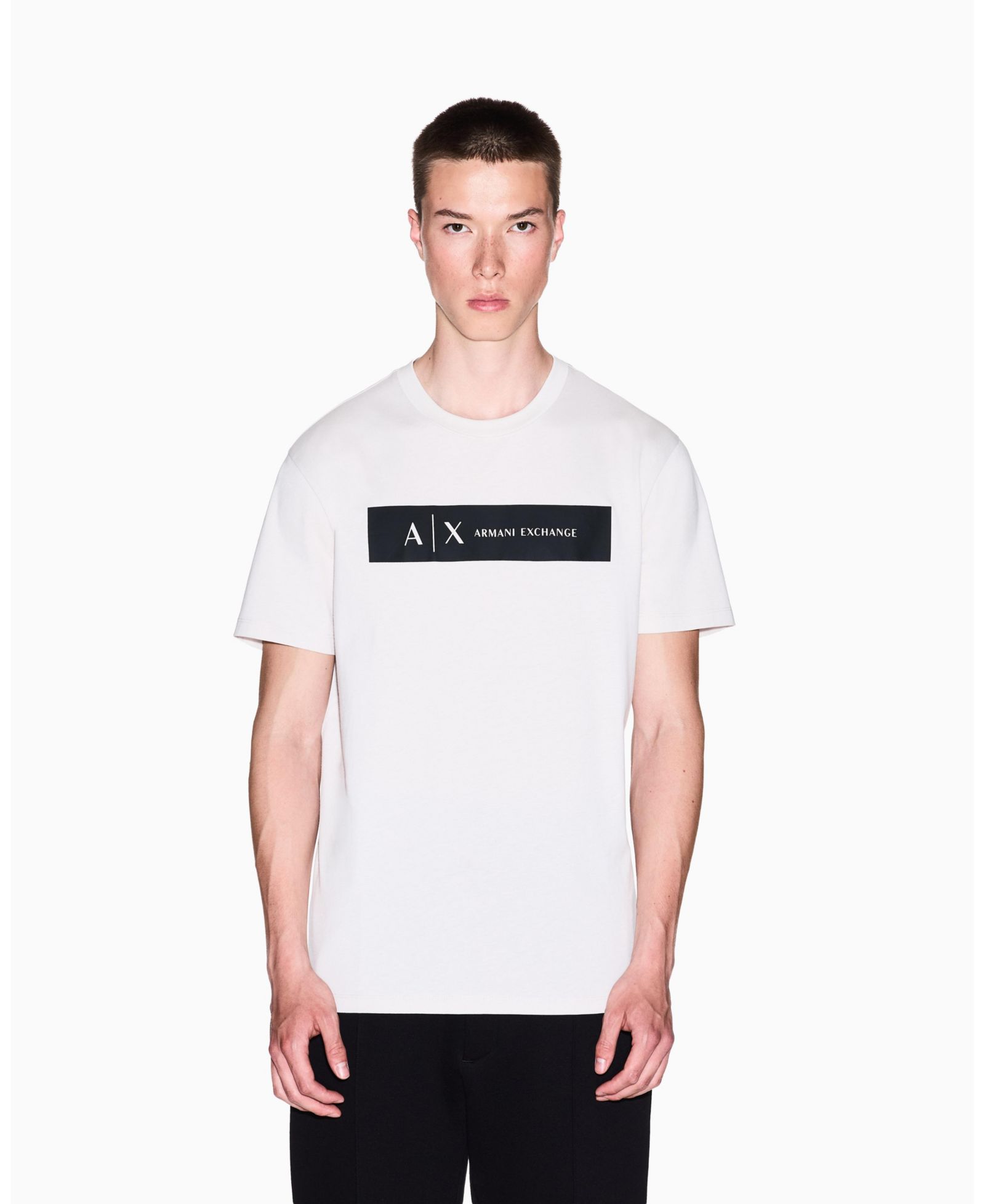A|X Armani Exchange Men's Wording Graphic T-Shirt